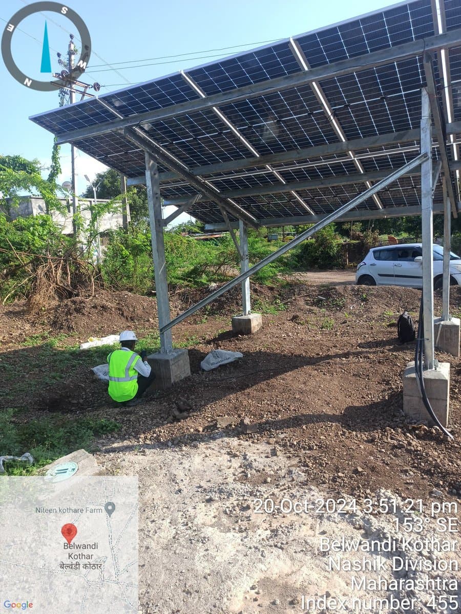 Commercial Solar Setup