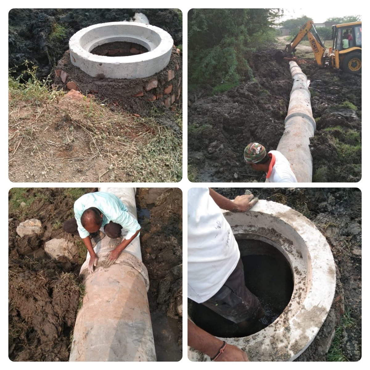 Municipal Underground Sewage System